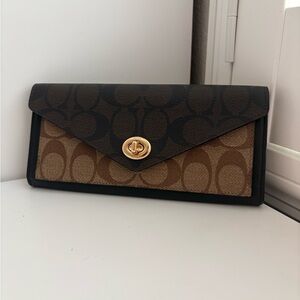 Coach Signature Envelop Wallet